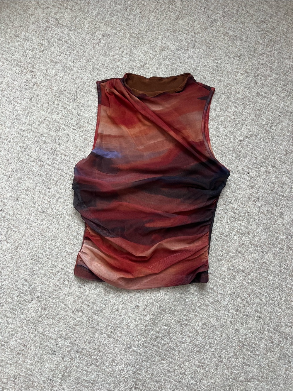 Mesh tank top